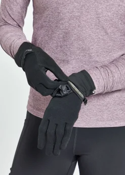 Outlet Oiselle Bad Weather Gloves Black