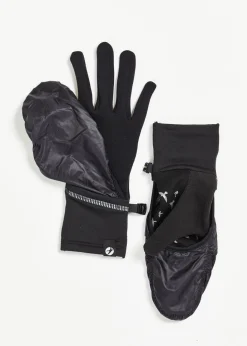 Outlet Oiselle Bad Weather Gloves Black