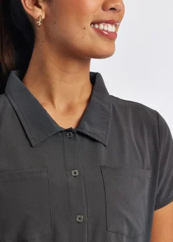 Discount Oiselle Benjamina Button Short Sleeve