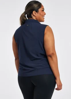 Oiselle Benjamina Button Sleeveless