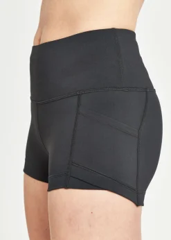 Outlet Oiselle Dart Shorts Mini Black