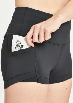 Outlet Oiselle Dart Shorts Mini Black