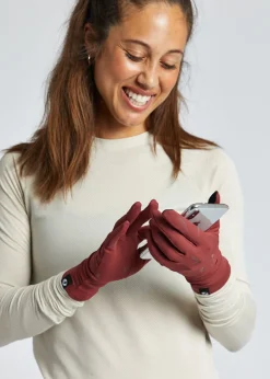 Oiselle Firecracker Reflective Gloves