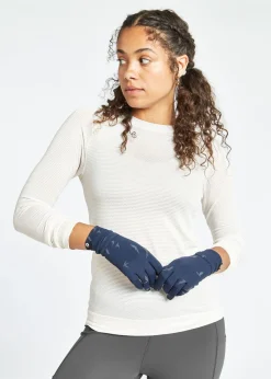Oiselle Firecracker Reflective Gloves