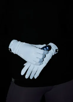 Oiselle Firecracker Reflective Gloves