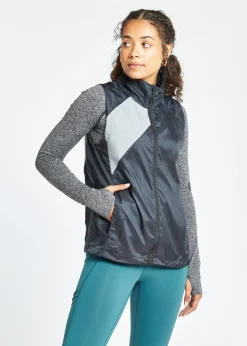 Outlet Oiselle Firecracker Reflective Vest Black
