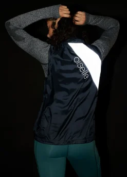 Outlet Oiselle Firecracker Reflective Vest Black