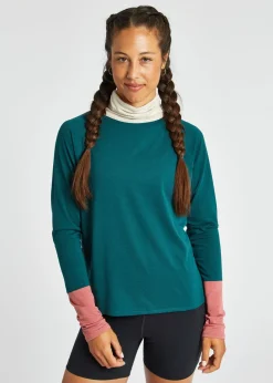 Clearance Oiselle Flyout Mock Neck Long Sleeve