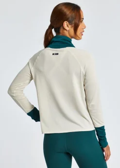 Clearance Oiselle Flyout Mock Neck Long Sleeve