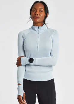 Oiselle Flyout Wool Half Zip