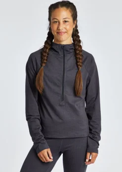 New Oiselle Herringbird Hoodie Black