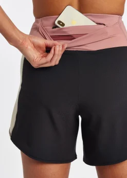 Online Oiselle High Rise Long Roga Shorts
