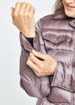 Discount Oiselle Kara Puffy Shacket