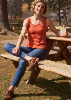 Clearance Oiselle Lauren Square Neck Tank