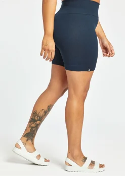 Hot Oiselle Long Ribbed Flyte Shorts