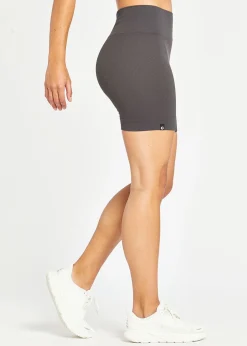 Hot Oiselle Long Ribbed Flyte Shorts
