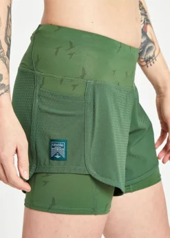 Outlet Oiselle Long Track Star Shorts