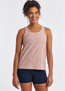 Hot Oiselle Lux Boxy Racerback Tank