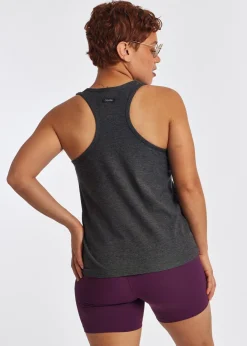 Hot Oiselle Lux Boxy Racerback Tank