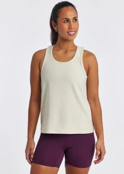 Hot Oiselle Lux Boxy Racerback Tank