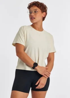 Outlet Oiselle Lux Boxy Short Sleeve