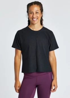 Outlet Oiselle Lux Boxy Short Sleeve