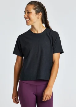 Outlet Oiselle Lux Boxy Short Sleeve
