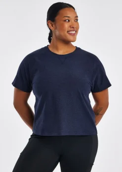 Outlet Oiselle Lux Boxy Short Sleeve