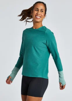 Oiselle Lux Cuffed Long Sleeve