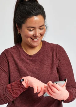 Hot Oiselle Lux Running Gloves