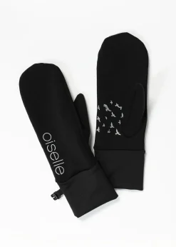 Outlet Oiselle Power Move Mittens Black