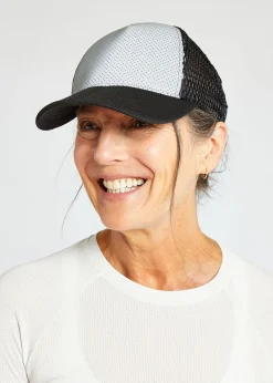 New Oiselle Reflective Runner Trucker Hat