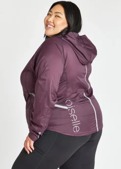 New Oiselle Reflective Vim Anorak