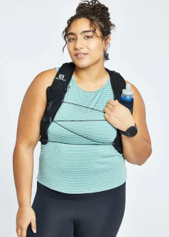 Hot Oiselle Striped Trail Tank