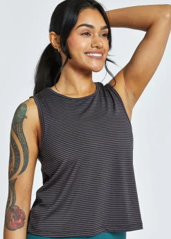 Hot Oiselle Striped Trail Tank