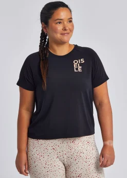 Clearance Oiselle Tee Lux Kami Jammie Boxy Tee