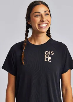 Clearance Oiselle Tee Lux Kami Jammie Boxy Tee