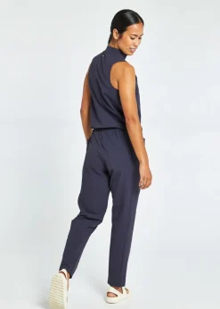 Outlet Oiselle Utility Jumpsuit Obsidian