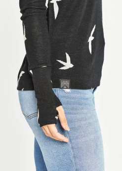 Online Oiselle Wazzie Wool Jacquard Long Sleeve