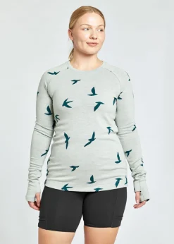Online Oiselle Wazzie Wool Jacquard Long Sleeve