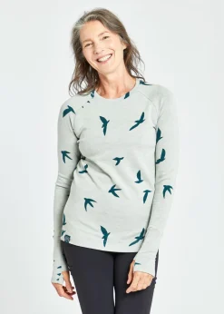 Online Oiselle Wazzie Wool Jacquard Long Sleeve