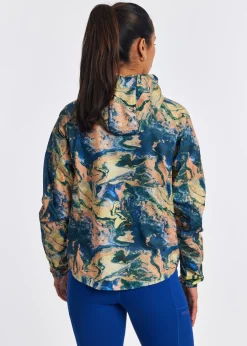 Clearance Oiselle Whirlwind Jacket Bright Marble